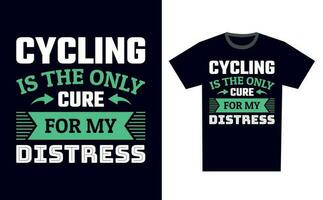 ciclismo t camisa diseño modelo vector