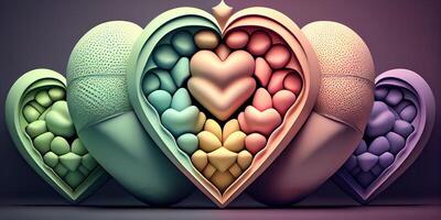 3d heart wallpapers free download