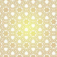 Oriental Mosaic Wallpaper Pattern, Isolated Background. photo