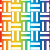 Horizontal And Vertical Line Pattern, Isolated Background. photo