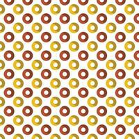 Seamless Pattern Circles, Isolated Background. photo