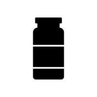 Pill Bottle icon vector design templates