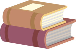 conjunto de varios libros, apilar de libros png