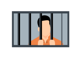 Prisoner in jail png