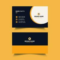 Modern Business Card Design vector