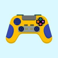 Game controller, game pad, joy game in vector illustration