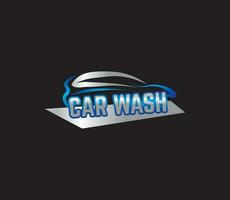 automotor coche lavar logo. auto detallado logo diseño. vector