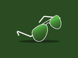 vistoso gafas de sol icono vector ilustración diseño