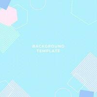 Abstract Simple geometric color block technology professional vector grid texture background.