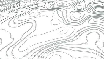 Background of the topographic map. Topographic map lines vector