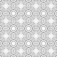 vector geometric flower shapes pattern background design