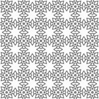 vector geometric flower shapes pattern design background