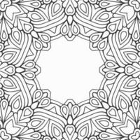 vector geometric flower shapes pattern design background