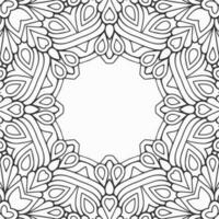 vector geometric flower shapes pattern design background