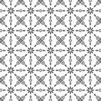 vector geometric flower shapes pattern design background