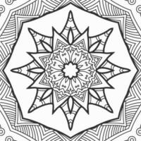 vector geometric flower shapes pattern design background