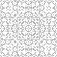 vector geometric flower shapes pattern design background