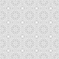 vector geometric flower shapes pattern design background