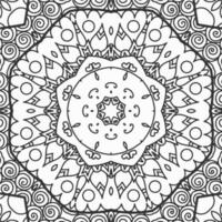 vector geometric flower shapes pattern design background