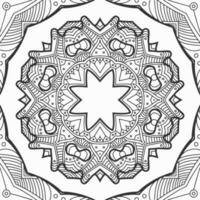 vector geometric flower shapes pattern design background