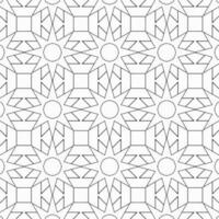 vector geometric flower shapes pattern design background