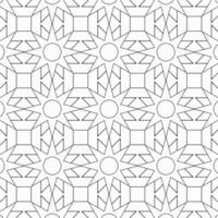 vector geometric flower shapes pattern design background