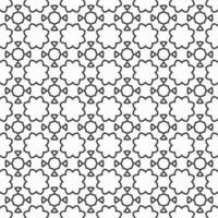 vector geometric flower shapes pattern design background
