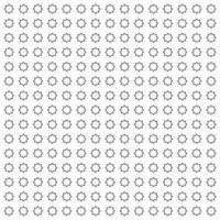 vector geometric flower shapes pattern design background