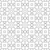 vector geometric flower shapes pattern design background