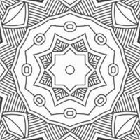 vector geometric flower shapes pattern design background