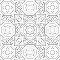 vector geometric flower shapes pattern design background