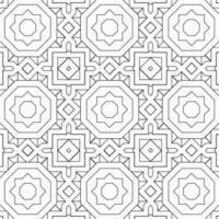 vector geometric flower shapes pattern design background