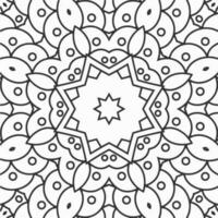 vector geometric flower shapes pattern design background