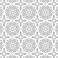 vector geometric flower shapes pattern background design