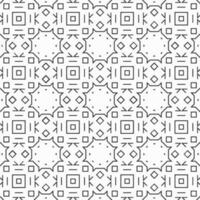 vector geometric flower shapes pattern background design
