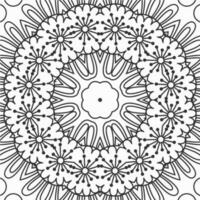 vector geometric flower shapes pattern design background