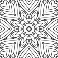 vector geometric flower shapes pattern design background