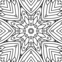 vector geometric flower shapes pattern design background