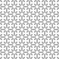 vector geometric flower shapes pattern design background