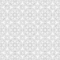 vector geometric flower shapes pattern design background