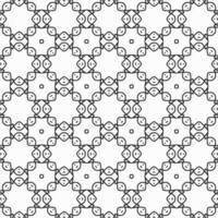 vector geometric flower shapes pattern design background