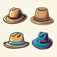 Top Hat Vector Graphic Collection.