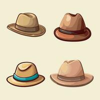 Top Hat Vector Graphic Collection.