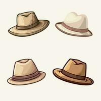 Top Hat Vector Graphic Collection.