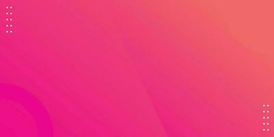 Pink Gradient Abstract With Shapes Background vector