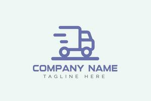 Delivery Truck logo concept for innovation nice vector illustration