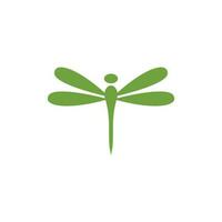 Dragonfly illustration icon vector