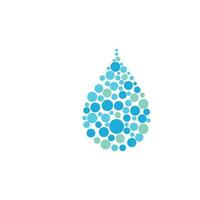 plantilla de logotipo de gota de agua vector