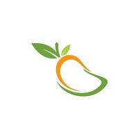 Mango vector logo icon
