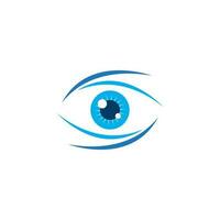 Eye Care vector logo design